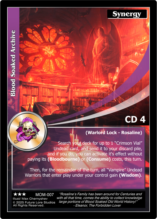 Blood Soaked Archive (Rare) MOM-007