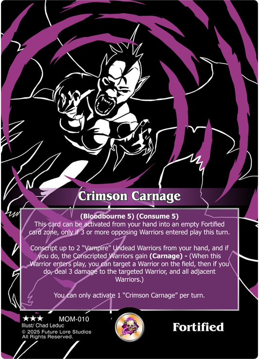 Crimson Carnage (Rare) MOM-010