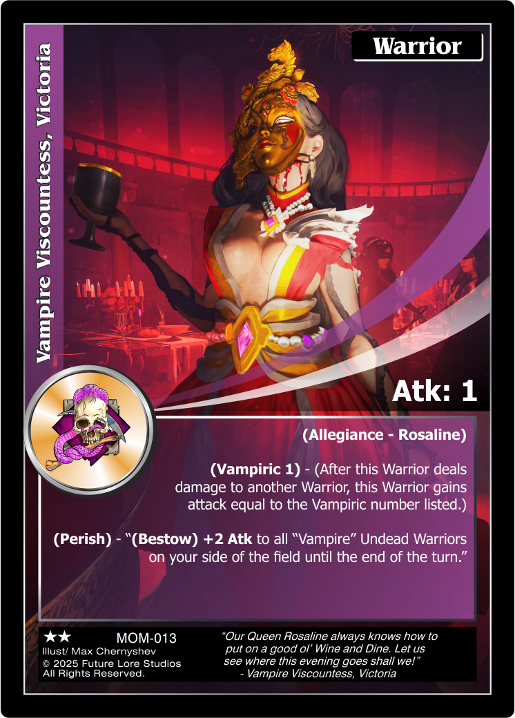 Vampire Viscountess, Victoria (Uncommon) MOM-013