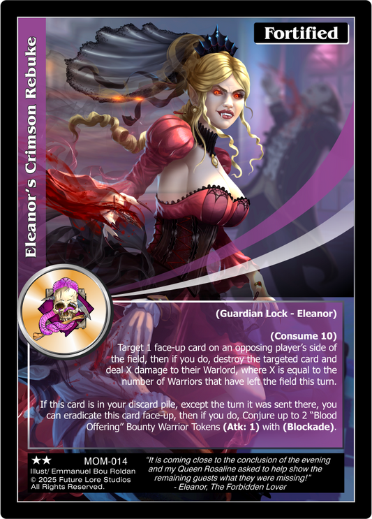 Eleanor's Crimson Rebuke (Uncommon) MOM-014