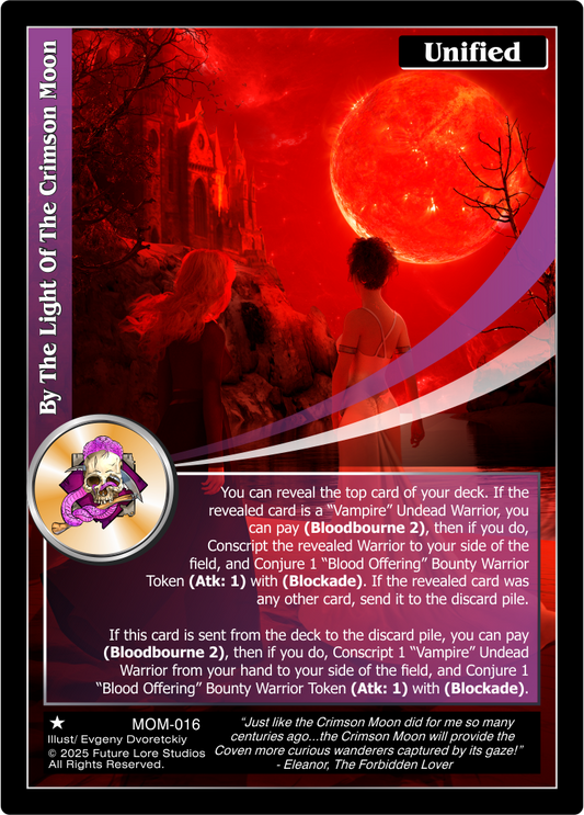 By The Light Of The Crimson Moon (Common) MOM-016