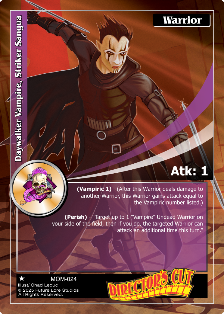 Daywalker Vampire, Striker Sangua (Common) MOM-024