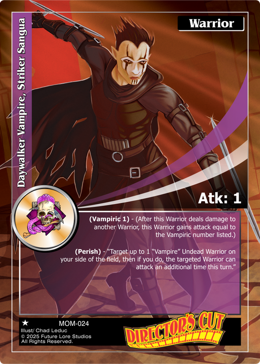 Daywalker Vampire, Striker Sangua (Common) MOM-024