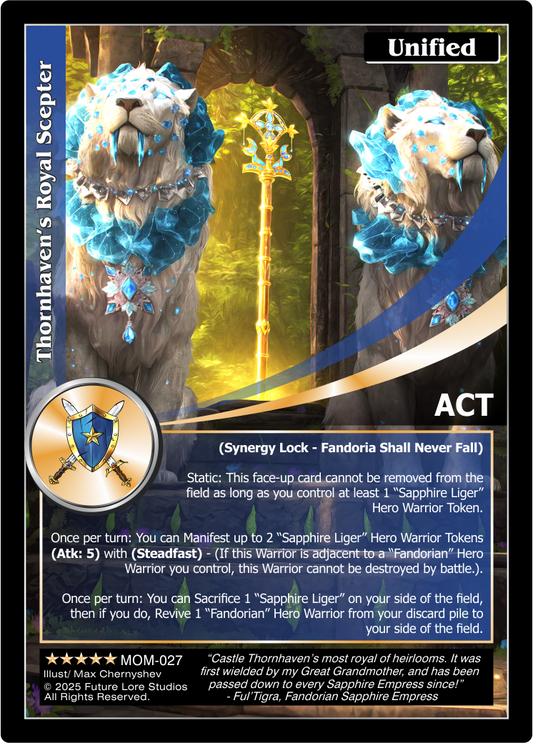 Thornhaven's Royal Scepter (Exalted) MOM-027