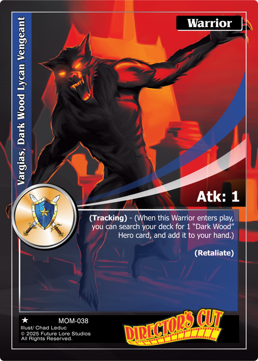 Vargias, Dark Wood Lycan Vengeant (Common) MOM-038