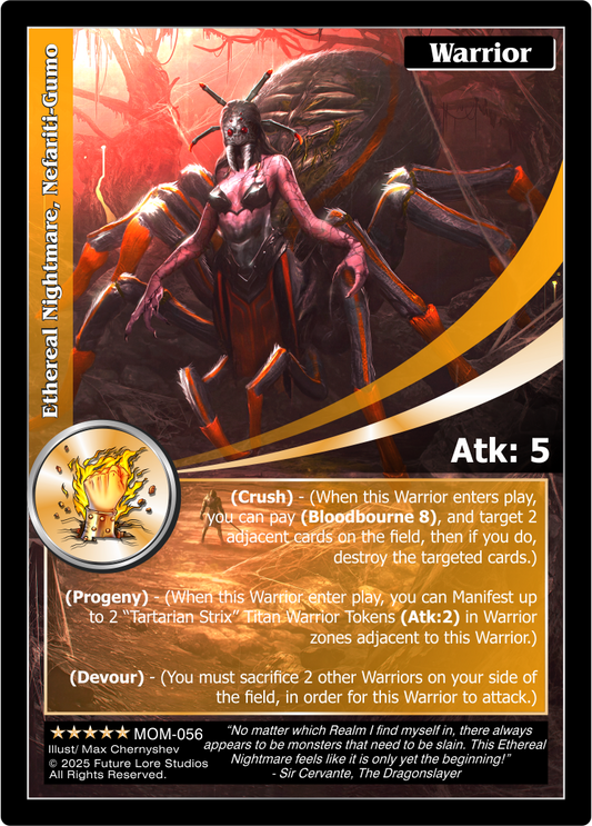 Ethereal Nightmare, Nefariti-Gumo (Exalted) MOM-056