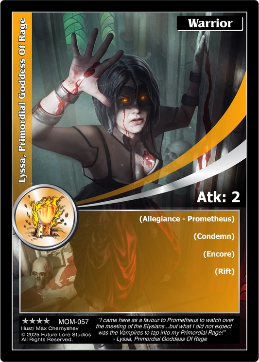 Lyssa, Primordial Goddess Of Rage (Renown) MOM-057