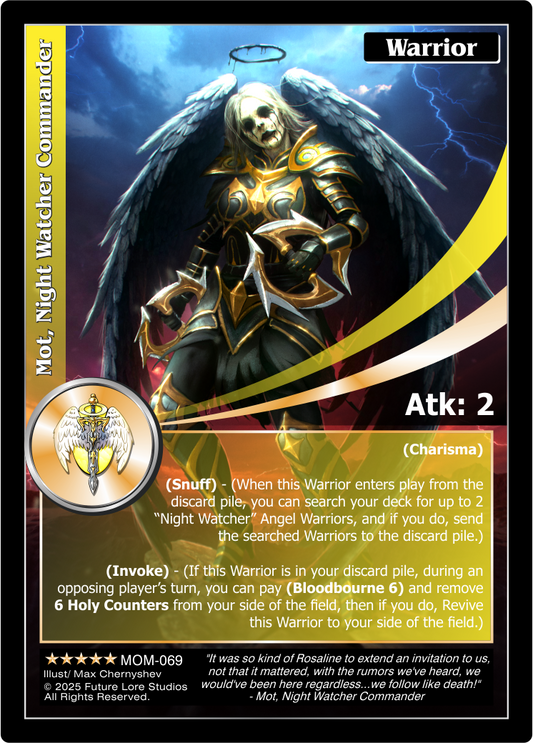 Mot, Night Watcher Commander (Exalted) MOM-069