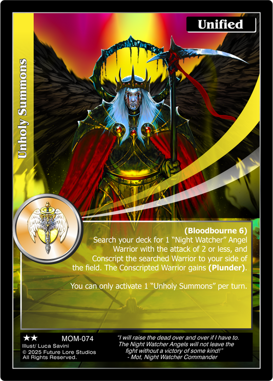 Unholy Summons (Uncommon) MOM-074