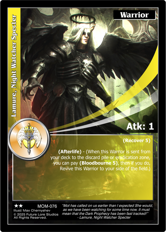 Lamure, Night Watcher Specter (Uncommon) MOM-076