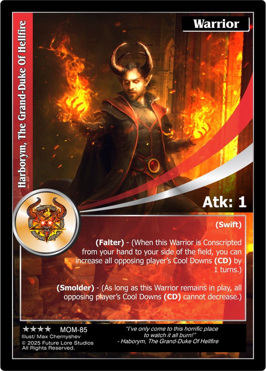 Harborym, The Grand-Duke Of Hellfire (Renown) MOM-085