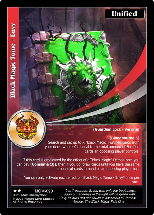 Black Magic Tome - Envy (Uncommon) MOM-090