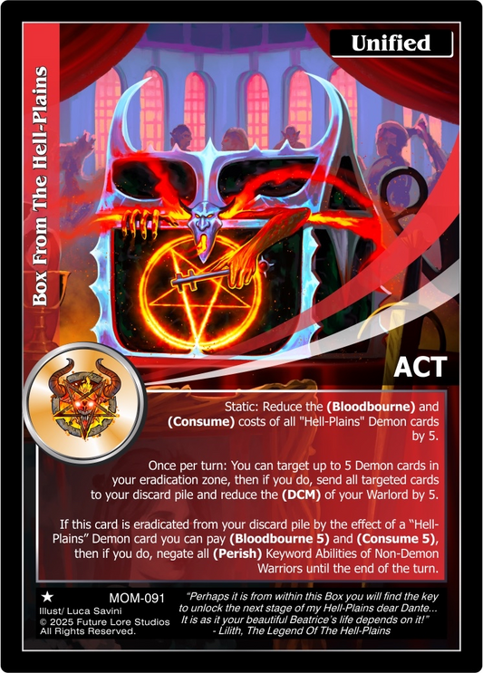 Box From The Hell-Plains (Common) MOM-091