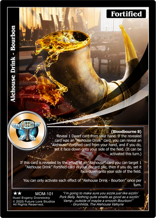 Alehouse Drink - Bourbon (Uncommon) MOM-101