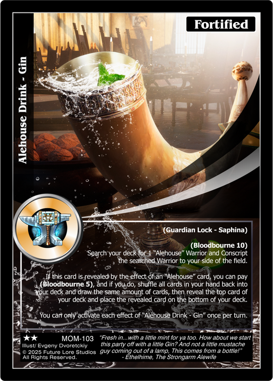 Alehouse Drink - Gin (Uncommon) MOM-103