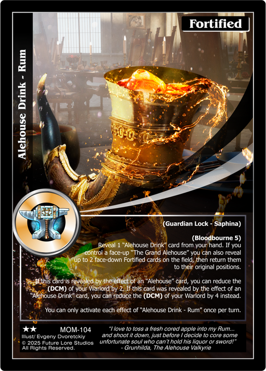 Alehouse Drink - Rum (Uncommon) MOM-104