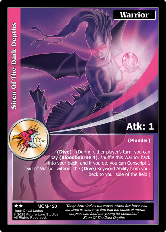Siren Of The Dark Depths (Uncommon) MOM-120