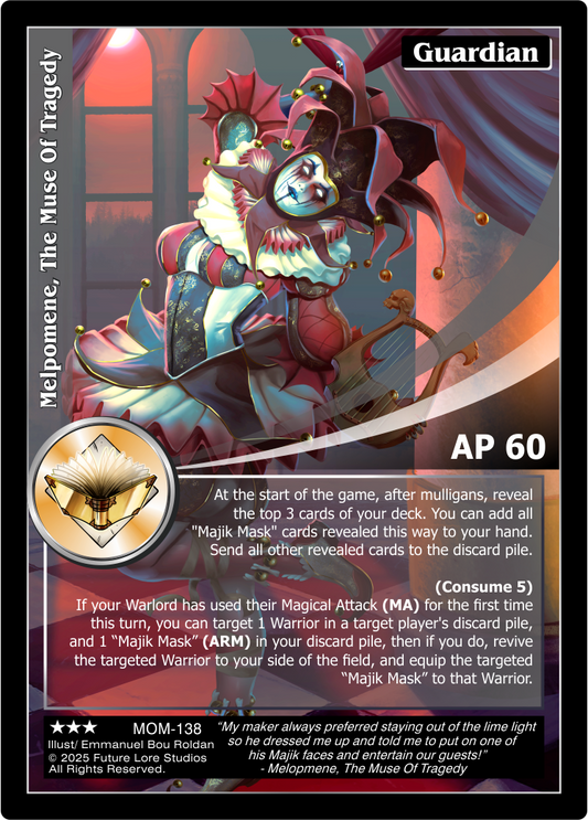 Melepomne, The Muse Of Tragedy (Rare) MOM-138