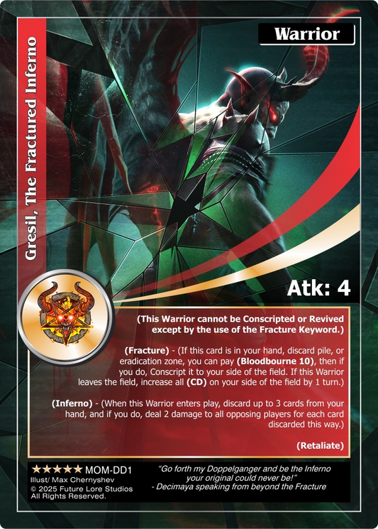 Gresil, The Fractured Inferno (Exalted) MOM-DD1