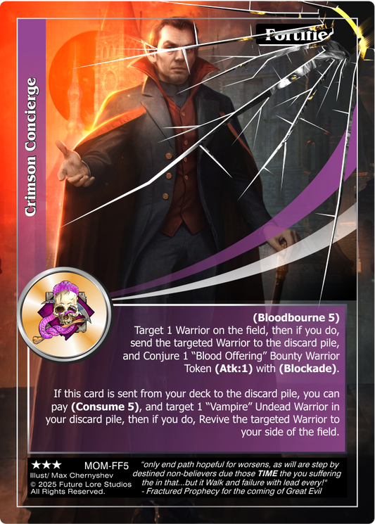 Crimson Concierge (Rare) MOM-FF5