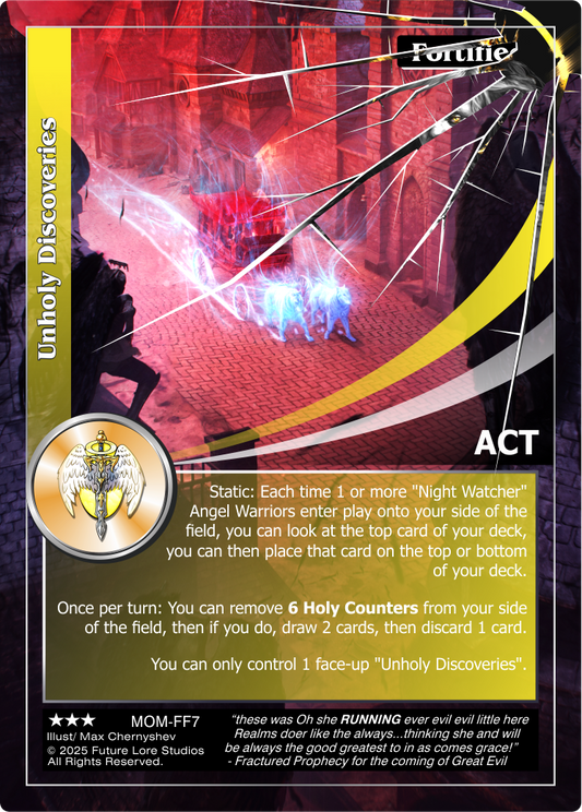 Unholy Discoveries (Common) MOM-FF7