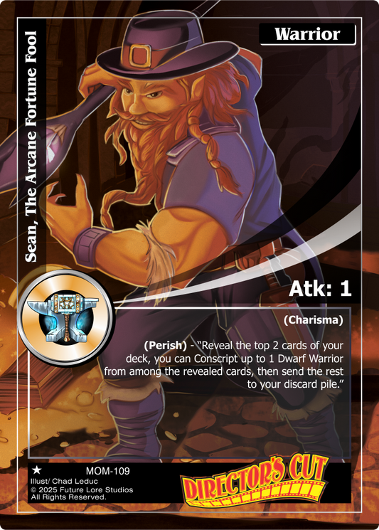 Sean, The Arcane Fortune Fool (Common) MOM-109