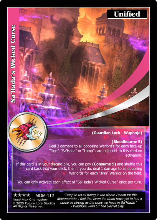 Sa'Hada's Wicked Curse (Renown) MOM-112