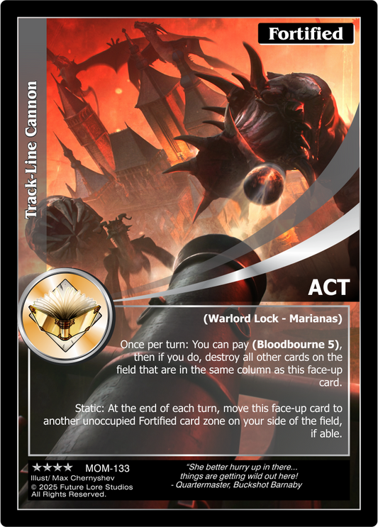 Track-Line Cannon (Renown) MOM-133