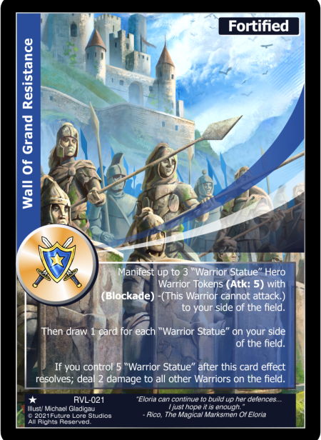 Wall of Grand Resistance (Common) LGYP1-09