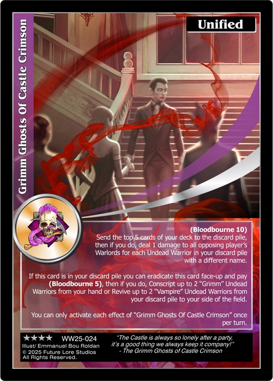 Grimm Ghosts Of Castle Crimson (Renown) WW25-024