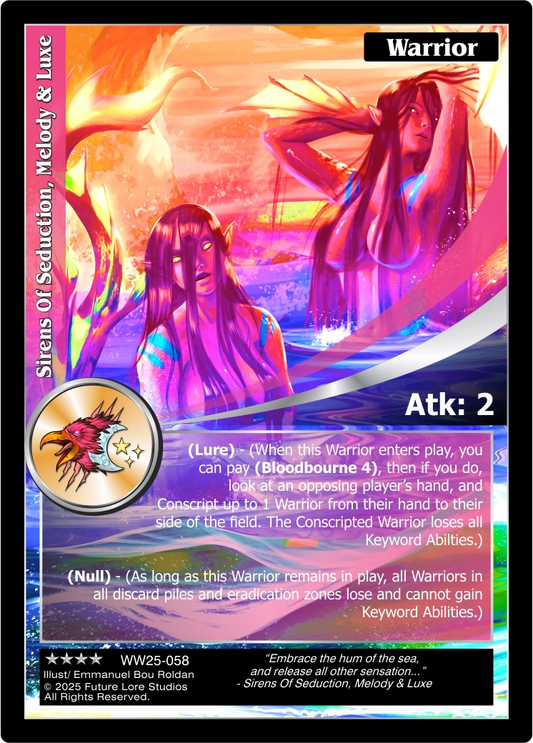 Sirens Of Seduction, Melody & Luxe (Renown) WW25-058