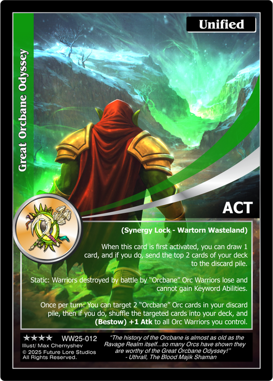 Great Orcbane Odyssey (Renown) WW25-012