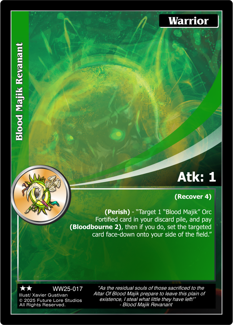 Blood Majik Revenant (Uncommon) WW25-017