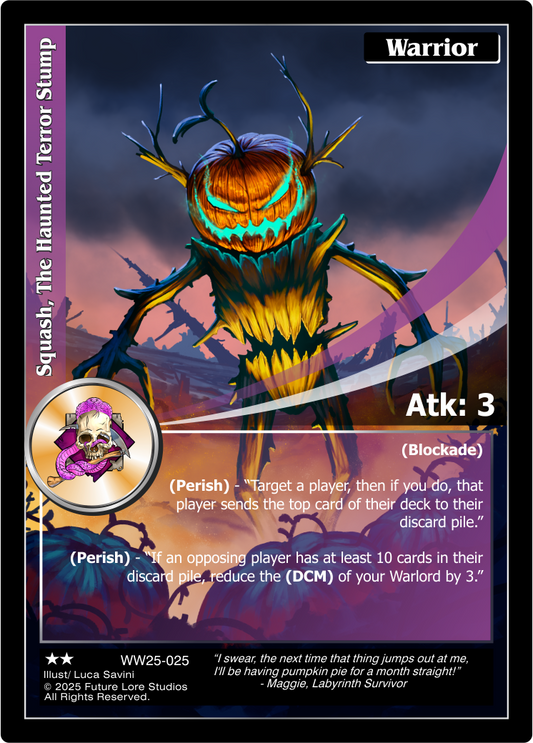Sqasuh, The Haunted Terror Stump (Uncommon) WW25-025