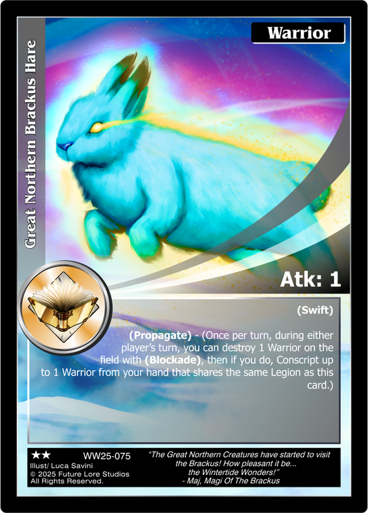 Great Northern Brackus Hare (Uncommon) WW25-075