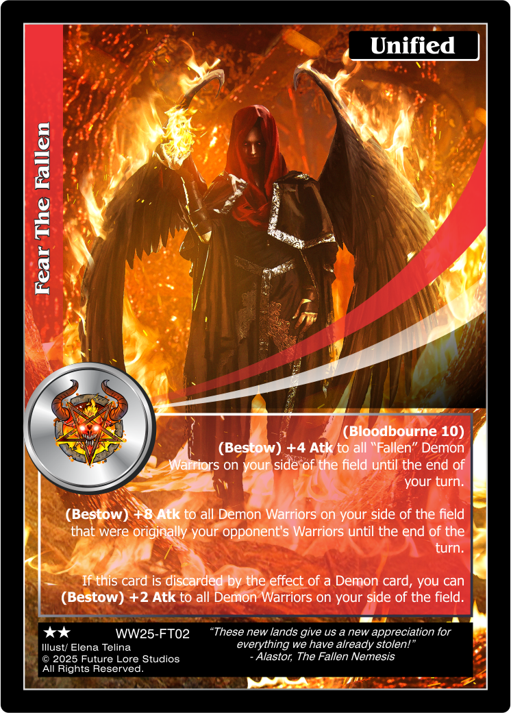 Fear the fallen (Uncommon) WW25-FT02