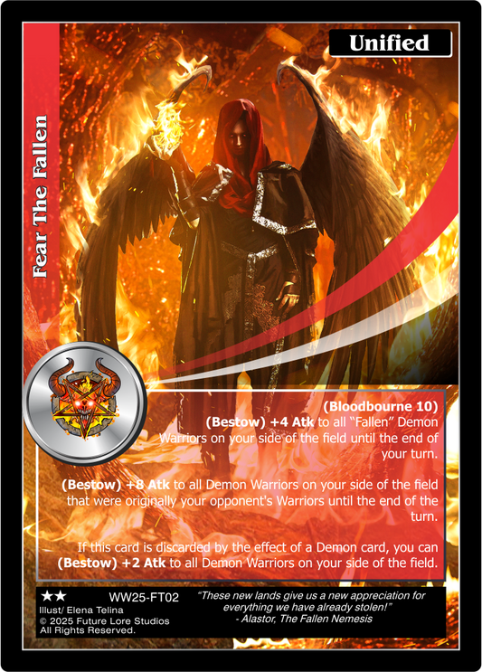 Fear the fallen (Uncommon) WW25-FT02