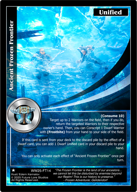 Ancient frozen frontier (Common) WW25-FT14