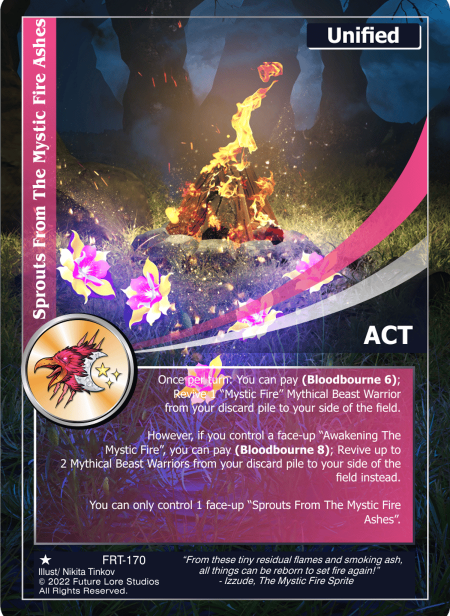 Sprouts From The Mystic Fire Ashes (Common) FRT-170