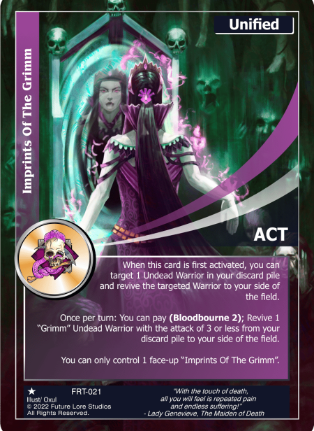 Imprints Of The Grimm (Common) FRT-021