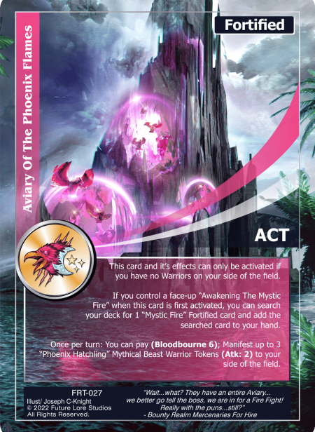 Aviary Of The Phoenix Flames (Common) FRT-027