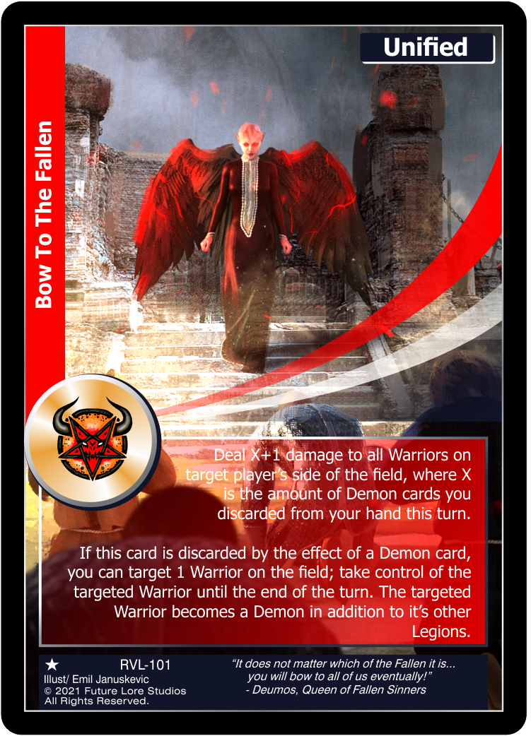 Bow To The Fallen (Common) RVL-101