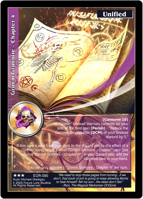 Grimm Grimoire - Chapter 4 (Rare) EOR-090