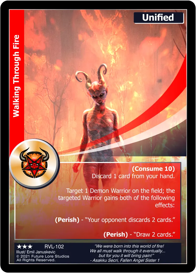Walking Through Fire (Rare) RVL-102