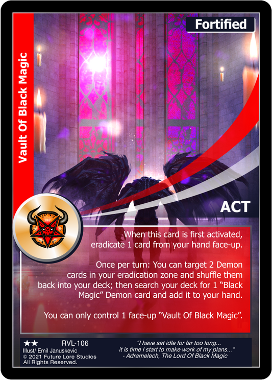 Vault Of Black Magic (Uncommon) RVL-106