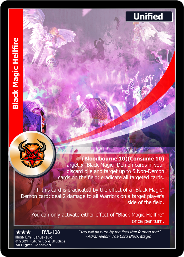 Black Magic Hellfire (Rare) RVL-108