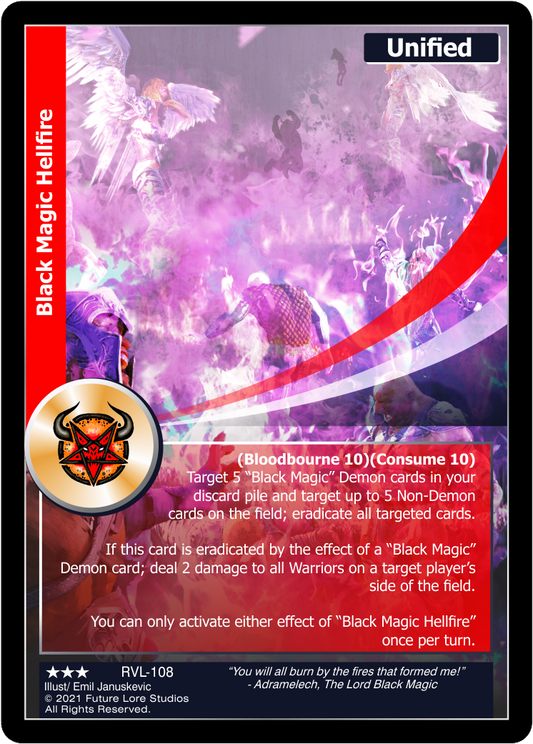 Black Magic Hellfire (Rare) RVL-108