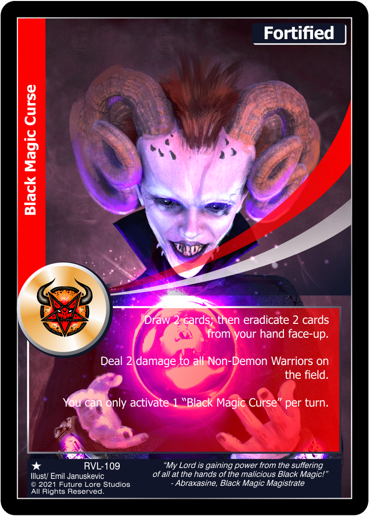 Black Magic Curse (Common) RVL-109