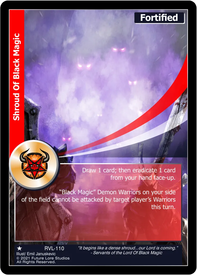 Shroud Of Black Magic (Common) RVL-110