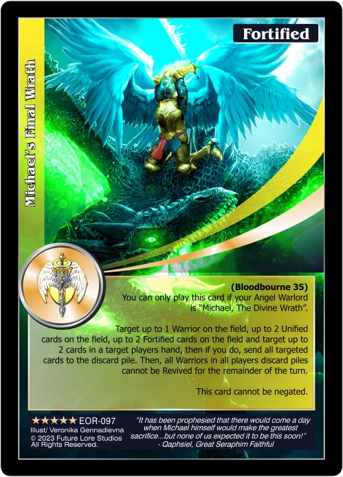 Michael's Final Wrath (Exalted) EOR-097